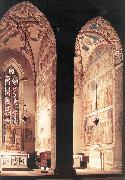 GIOTTO di Bondone View of the Peruzzi and Bardi Chapels fh china oil painting artist